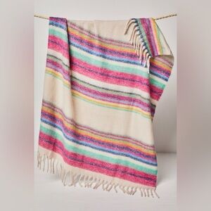 Free People Skye Striped Blanket